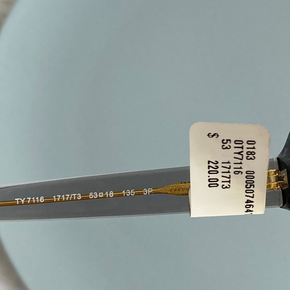 NEW Tory Burch 53mm Polarized Geometric Sunglasses - Picture 7 of 8